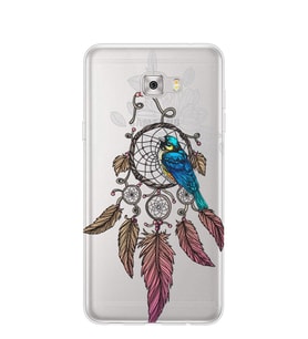 Kılıfland Samsung Galaxy C5 Kılıf Silikon Desenli Resimli Lüx Kapak Dream Birds -Stok 950