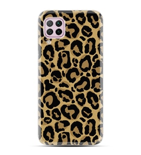 Kılıfland Huawei P40 Lite Kılıf Kılıf Silikon Resimli Kapak Leopar Patterny Stok 877