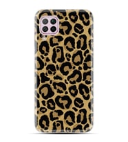 Kılıfland Huawei P40 Lite Kılıf Kılıf Silikon Resimli Kapak Leopar Patterny Stok 877
