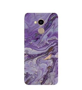 Kılıfland General Mobile GM8 Kılıf Silikon Desenli Resimli Lüx Kapak Abstract Purple -Stok 1070