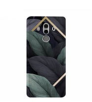 Kılıfland Huawei Mate 10 Pro Kılıf Silikon Desenli Resimli Lüx Kapak Green Floral -Stok 1061