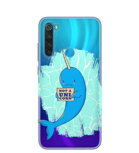 Kılıfland Xiaomi Redmi Note 8T Kılıf Silikon Resimli Kapak Not A Unicorn -Stok 530