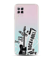 Kılıfland Huawei P40 Lite Kılıf Kılıf Silikon Resimli Kapak Rock And  Roll Stok 10