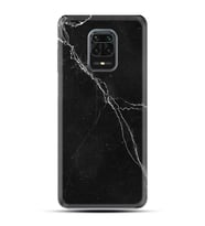 Kılıfland Xiaomi Redmi Note 9S Silikon Resimli Kapak Siyah Şerit Mermer Stok 1298