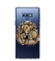 Kılıfland Samsung Galaxy Note 9 Kılıf N960F Silikon Resimli Kapak Leon Family -Stok 846