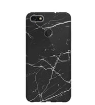 Kılıfland General Mobile GM9 Pro Kılıf Silikon Desenli Resimli Lüx Kapak Siyah Koyu Mermer -Stok 1299
