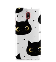 Kılıfland Xiaomi Redmi 8A Kılıf Silikon Resimli Kapak Cat Pattern -Stok 959