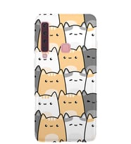 Kılıfland Samsung Galaxy A9 2018 Kılıf A920F Silikon Resimli Kapak Pretty Cats -Stok 1179