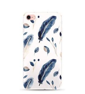 Kılıfland Apple İphone 7 Kılıf Silikon Resimli Kapak Leaf's -Stok 1031