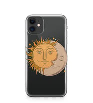 Kılıfland Apple İphone 11 Kılıf Silikon Resimli Kapak Moon And Sun -Stok 598