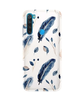 Kılıfland Xiaomi Redmi Note 8T Kılıf Silikon Resimli Kapak Leaf's -Stok 1031