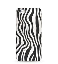 Kılıfland Apple İphone 5S Kılıf Silikon Resimli Kapak Zebra Pattern Stok 1087
