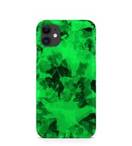 Kılıfland Apple İphone 11 Kılıf Silikon Resimli Kapak Paint Green -Stok 1174