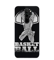 Kılıfland Xiaomi Redmi Note 8 Pro Kılıf Silikon Resimli Kapak Basketball -Stok 194