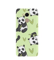 Kılıfland General Mobile GM8 Kılıf Silikon Desenli Resimli Lüx Kapak Panda İn The Forest -Stok 830