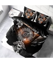 Monohome Dream Feather 3D Pamuk Saten Çift Kişilik Nevresim Takımı