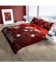 Cattleya NY Flake 3D Pamuk Saten Çift Kişilik Nevresim Takımı