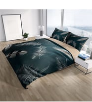 Monohome Black Feather 3D Çift Kişilik Nevresim Takımı