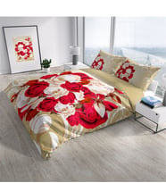 Monohome Rose1007 3D Dijital Baskılı Çift Kişilik Nevresim Takımı