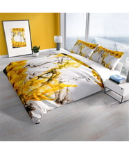 Monohome Yellow Daisy 3D Çift Kişilik Nevresim Takımı