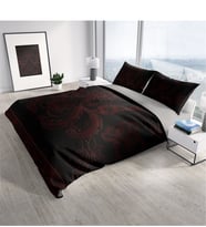 Monohome Black Baroque 3D Çift Kişilik Nevresim Takımı