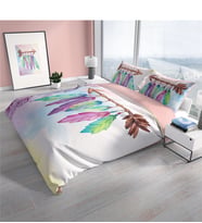 Cattleya Sleep 3D Pamuk Saten Çift Kişilik Nevresim Takımı