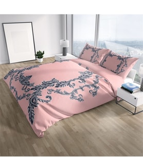 Monohome Pink Baraque 3D Çift Kişilik Nevresim Takımı
