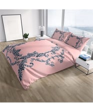 Monohome Pink Baraque 3D Çift Kişilik Nevresim Takımı