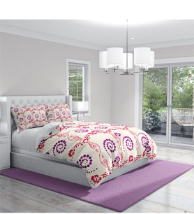 Monohome Hypnosis 3D Dijital Baskılı Çift Kişilik Nevresim Takımı