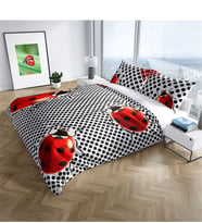 Monohome Ladybug 3D Dijital Baskılı Çift Kişilik Nevresim Takımı