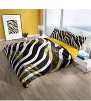 Monohome Zebra Feather 3D Çift Kişilik Nevresim Takımı