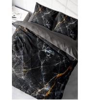 Monohome Lux Marble 3D Pamuk Saten Çift Kişilik Nevresim Takımı