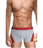 Darkzone Yan Şeritli Boxer (Gri)