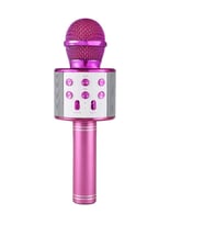 Karaoke Mikrofon Bluetooth, USB, Hafıza Kartı Ve Aux Girişli WS-858