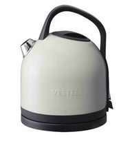 Vestel V-Brunch Serisi Retro Krem 3000W Su Isıtıcı-Kettle