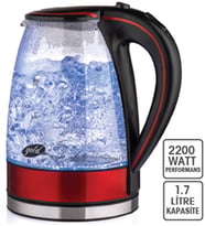 Goldmaster GKT-7311R LADY 1,7 Litre Cam Su Isıtıcısı Kettle