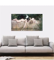 Tablosan Melekler (Le Sauvatage) - Emile Munier Kanvas Tablo - B-02-483