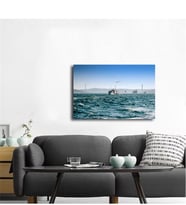 Tablosan İstanbul Boğaz Ve Vapur Fotoğraf Kanvas Tablo - A-16-002