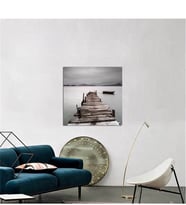 Tablosan Ahşap İskele Fotoğraf Kanvas Tablo - A-20-613