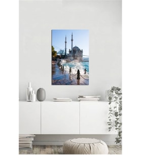 Tablosan Ortaköy Camii Fotoğraf Kanvas Tablo - A-16-045