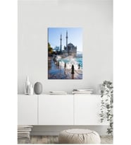 Tablosan Ortaköy Camii Fotoğraf Kanvas Tablo - A-16-045