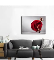 Tablosan  İspanyol Dansçı Kadın Fotoğraf Kanvas Tablo - A-05-007