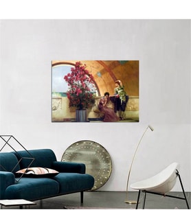 Tablosan Yağlı Boya Oryantal Kadınlar Lawrence Alma Tadema Kanvas Tablo - B-13-085