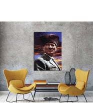 Tablosan Kalpaklı Atatürk Portresi Kanvas Tablo - A-02-081