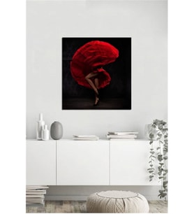 Tablosan  İspanyol Dansçı Kadın Fotoğraf Kanvas Tablo - A-05-003