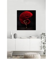 Tablosan  İspanyol Dansçı Kadın Fotoğraf Kanvas Tablo - A-05-003