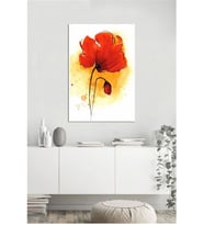 Tablosan Modern Gelincikler Çiçekler Kanvas Tablo - B-03-171