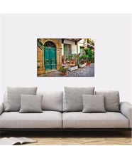 Tablosan  Eski Bina Girişi Fotoğraf Kanvas Tablo - A-07-243