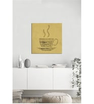 Tablosan Kahve Fincanı Dekoratif Kanvas Tablo - A-06-094