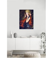 Tablosan Yağlı Boya Dansçı Kadın Kanvas Tablo - B-13-040